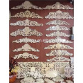 Decorative furniture wood appliques and onlays